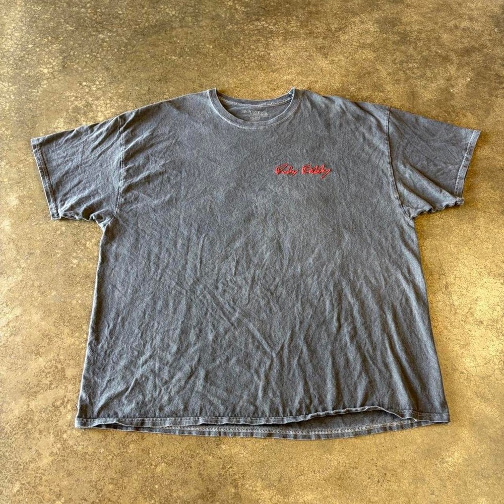 Talladega‎ Nights Ricky Bobby Racing Graphic Tee Shirt Grey Mens XXL 2000s Movie